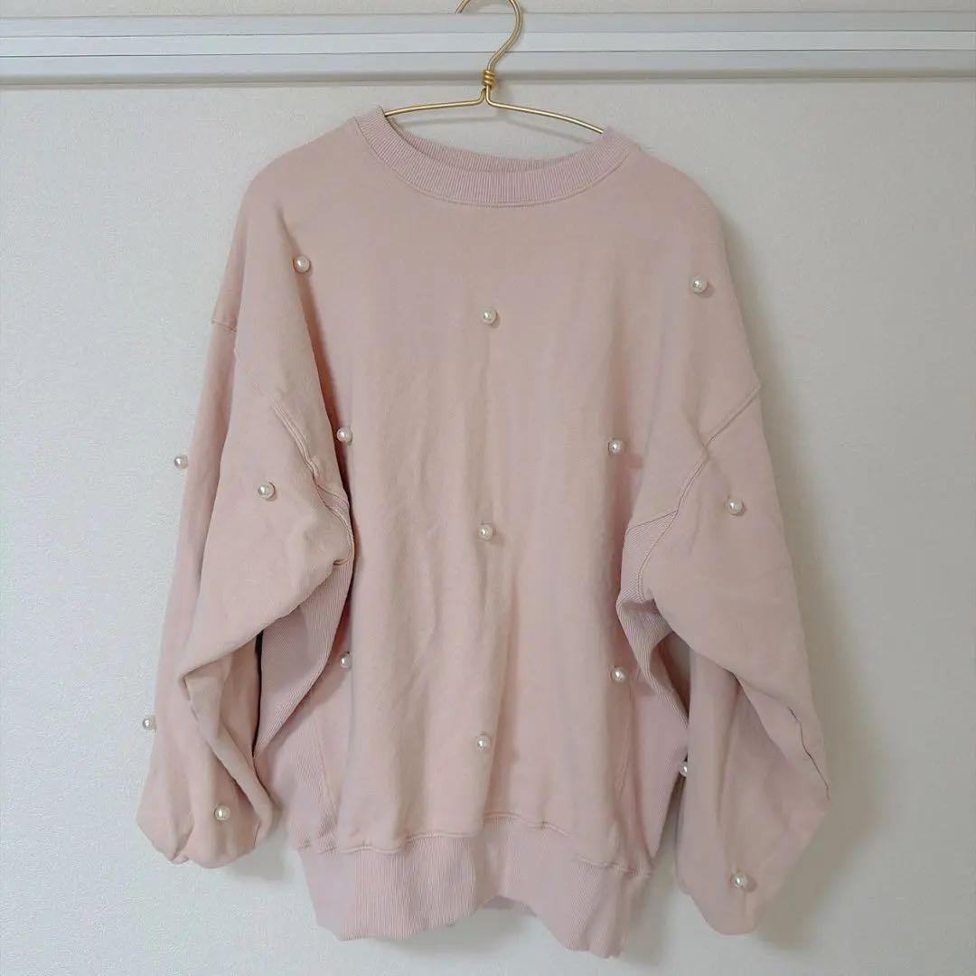 PERL SWEAT pink marryme, トレーナー、スウェット 2026年最新】marry me スウェットの人気アイテム - メルカリ