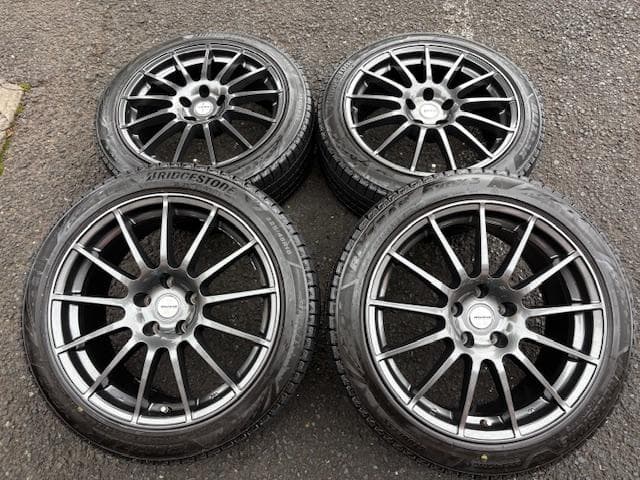 2021年スタッドレス  3シリーズ(G20,G21)用 IRVINE BMW 3シリーズツーリング G21 スタッドレスタイヤホイールセット取付