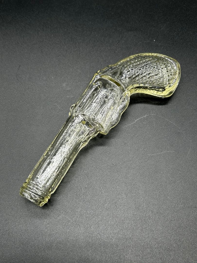 飴色 ピストル型 金平糖瓶 レトロ瓶 ガラス - メルカリ