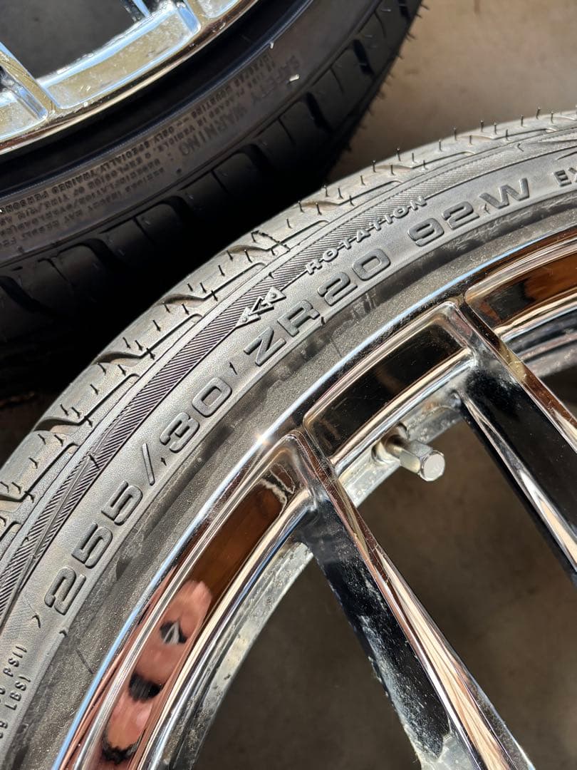 y*様 Sporza 20インチ　8.5J 10j ホイール　114.3