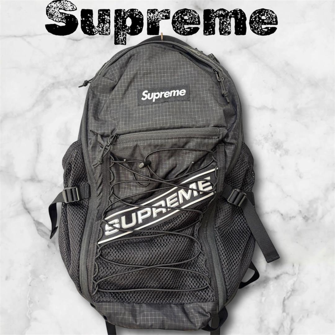 【Supreme】Backpack 2023FW”Black “ Buy Supreme Backpack 'Black' - FW23B4 BLACK | GOAT