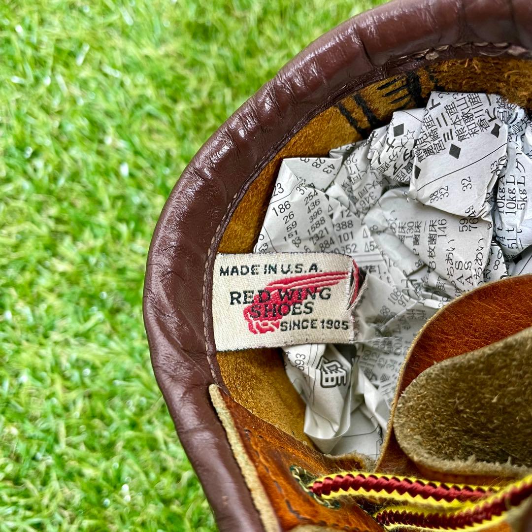 安心品質0293】廃盤875レッドウイング7.5E送料無料ブーツREDWING