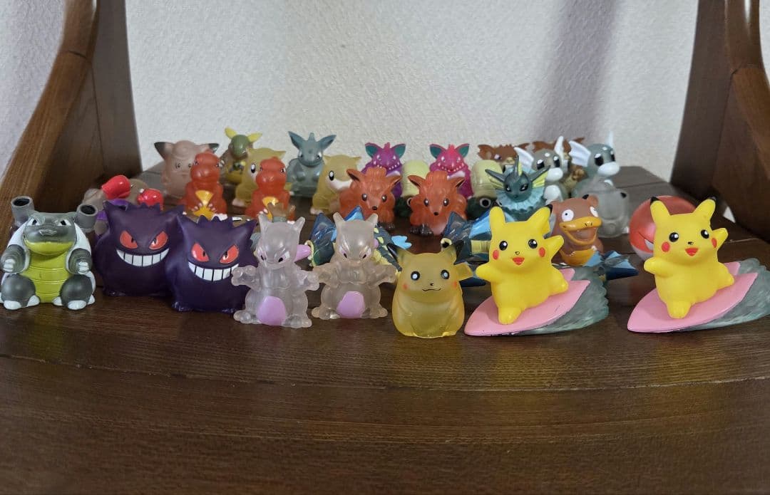 初代、クリアシリーズ】ポケモンキッズ 指人形 フィギュア 33体セット