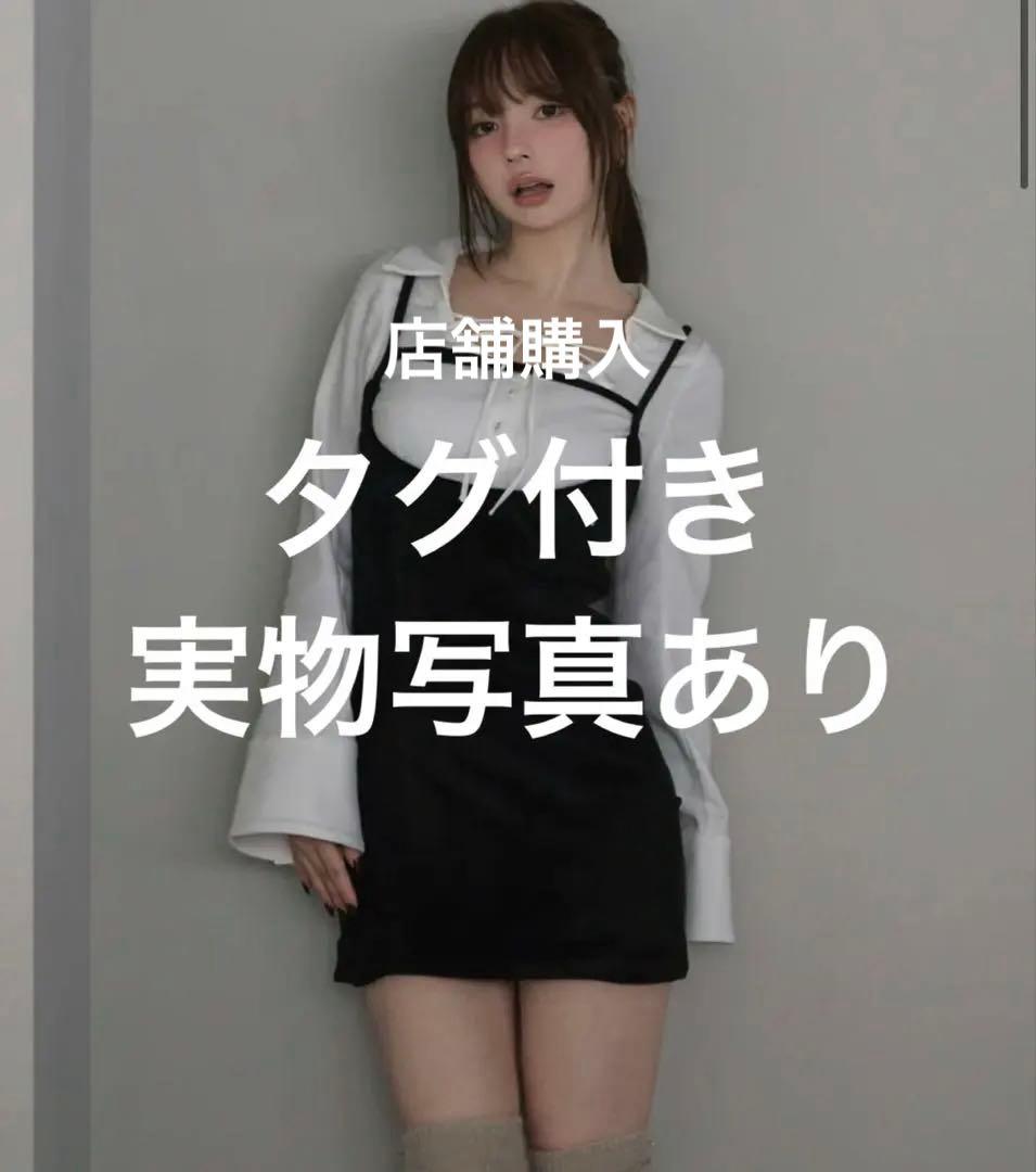 タグ付き写真添付Betty velour mini dress andmary ANDMARY】Betty velour mini dress