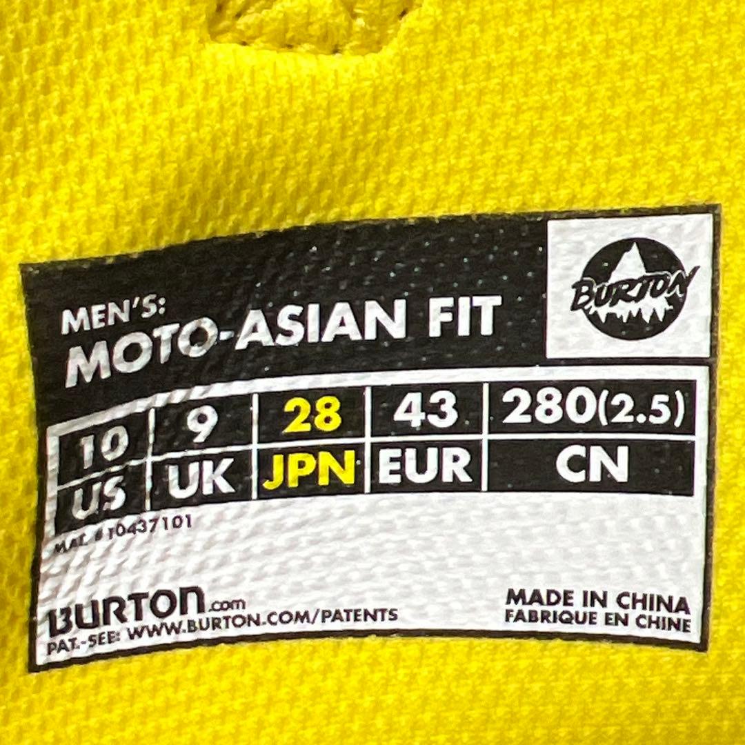 【新品_即日発送】BURTON MOTO-ASIAN FIT 28.0cm