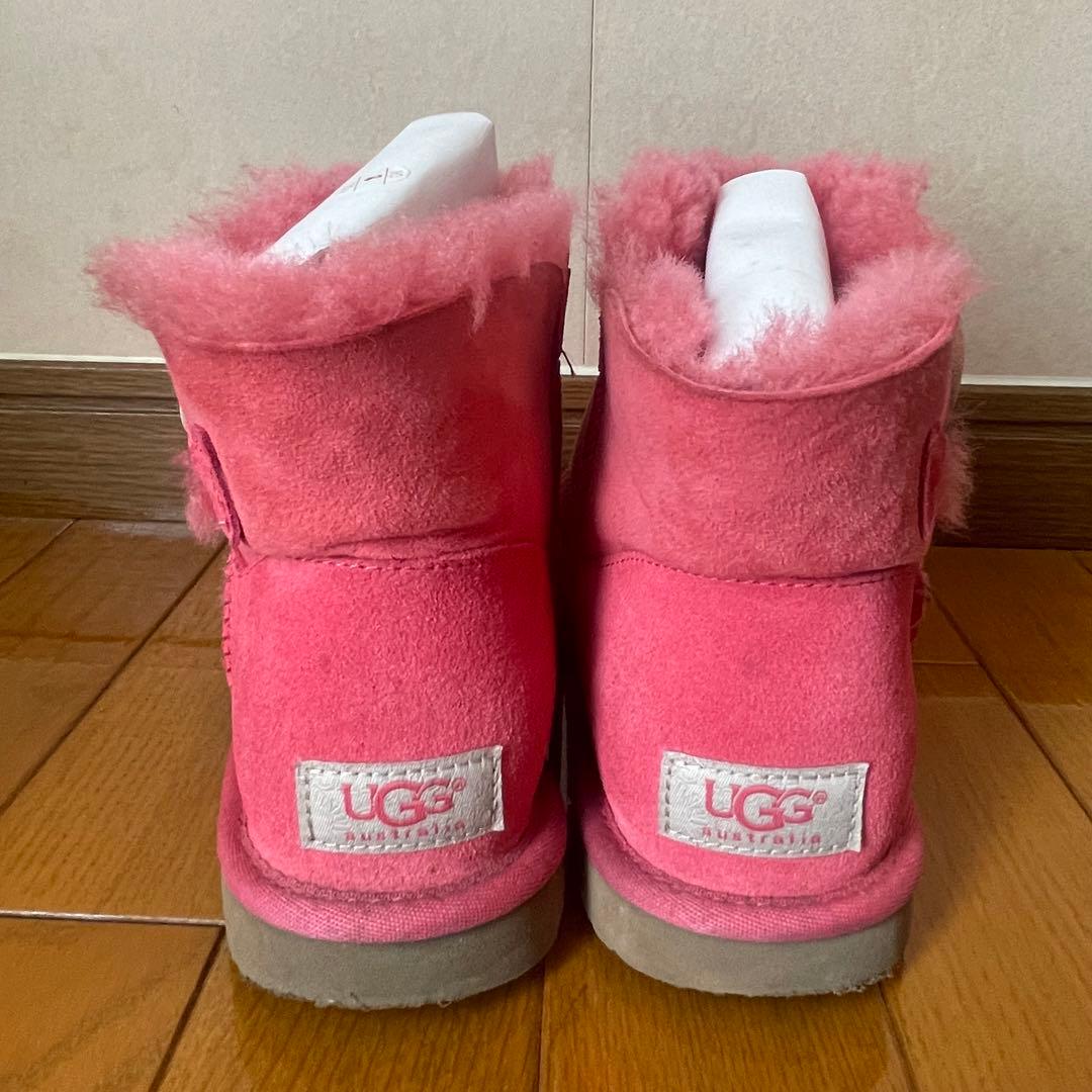 UGG ムートンブーツ ピンク - メルカリ