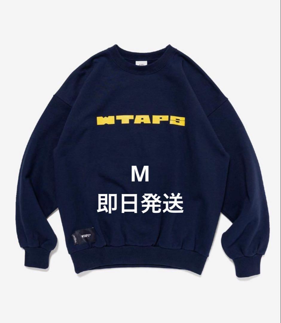 wtaps 25aw BRICK / SWEATER ネイビーM