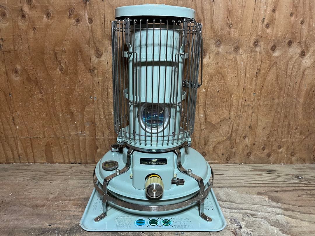 芯乾燥済 アラジン39型 BF3902 中古 分解メンテナンス済 03年製 アラジン ブルーフレーム 39型デラックス 石油ストーブ レトロ 実働