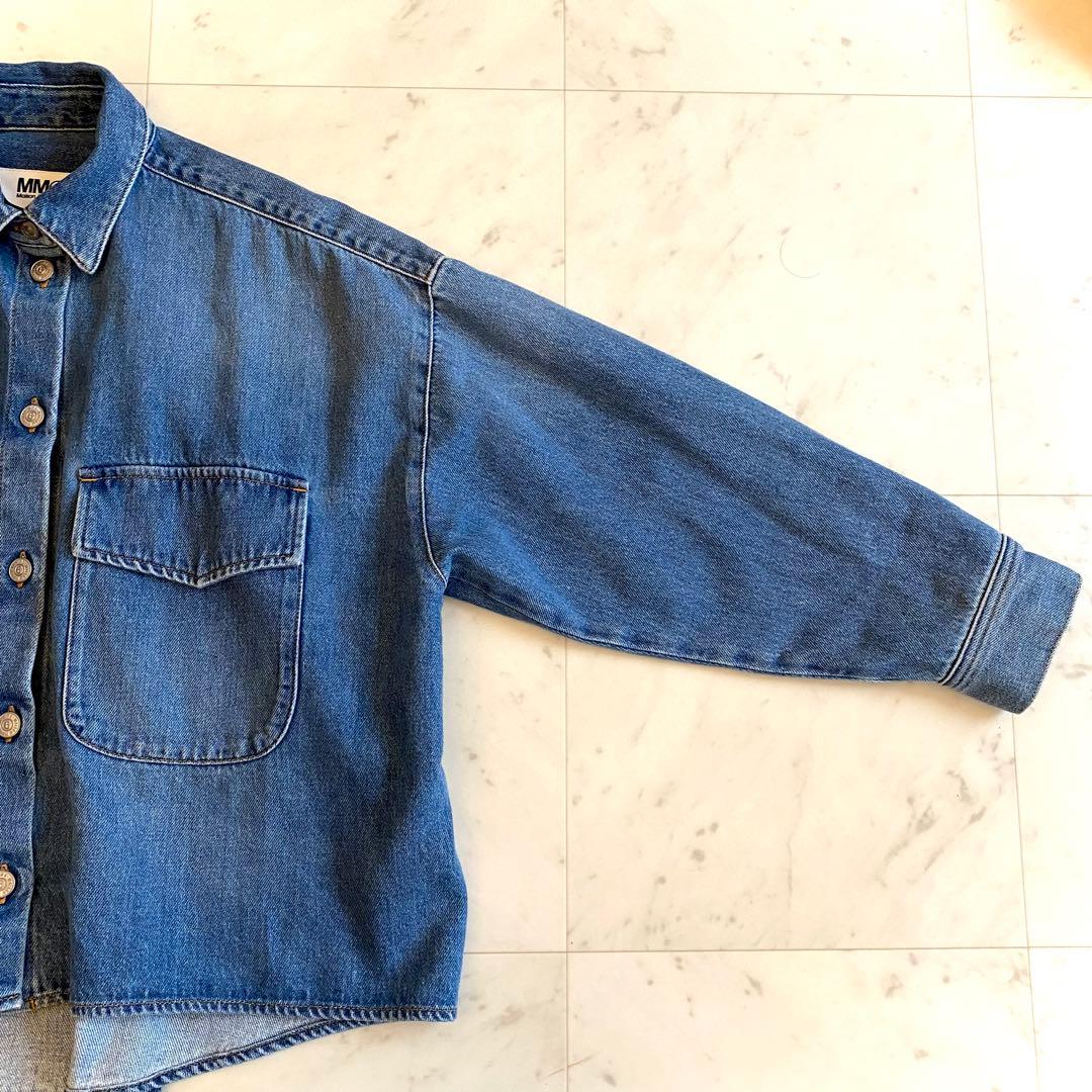 美品】MM6 メゾンマルジェラ デニムシャツ 38 イタリア製 20SS商品