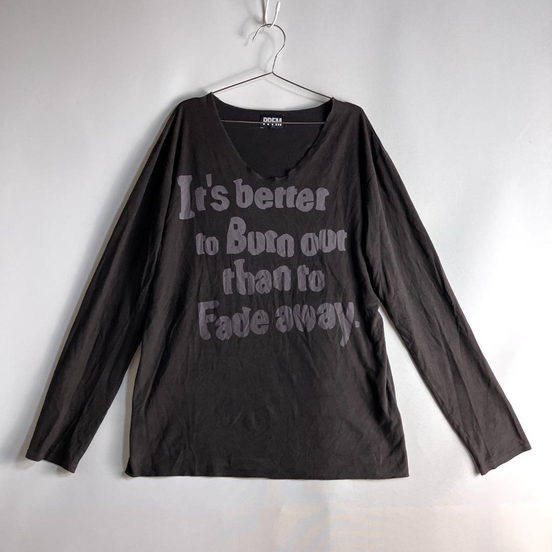 00s PPFM ロンT y2k ネオグランジ Vネック 英字 カートコバーン m45433289791_1.jpg?1704984763