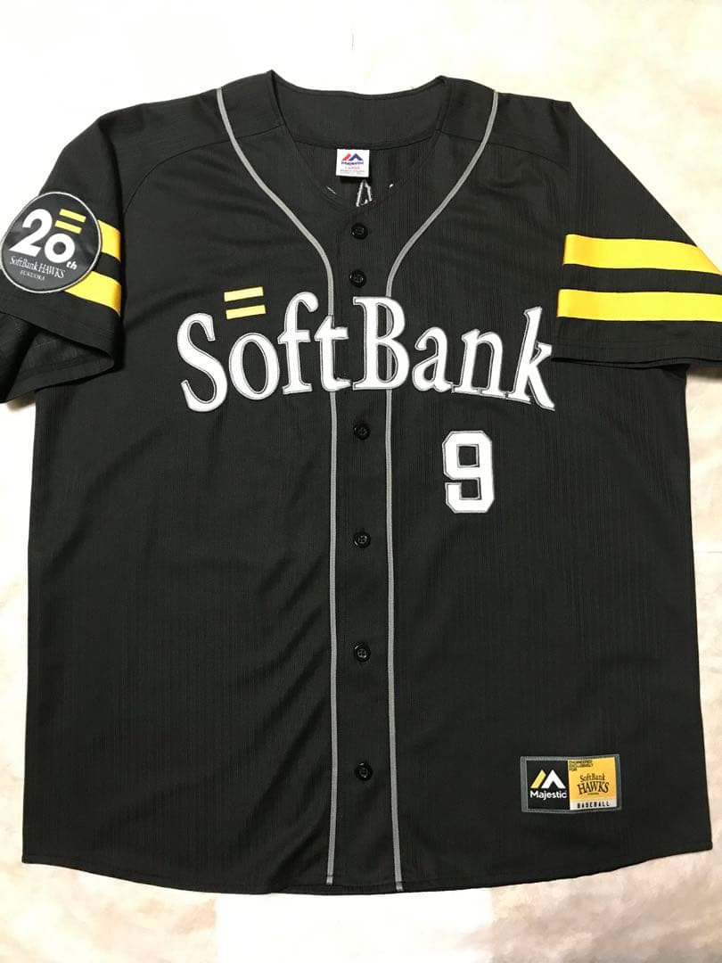 福岡ソフトバンクホークス 誕生20周年特別ユニフォーム 柳田悠岐 L