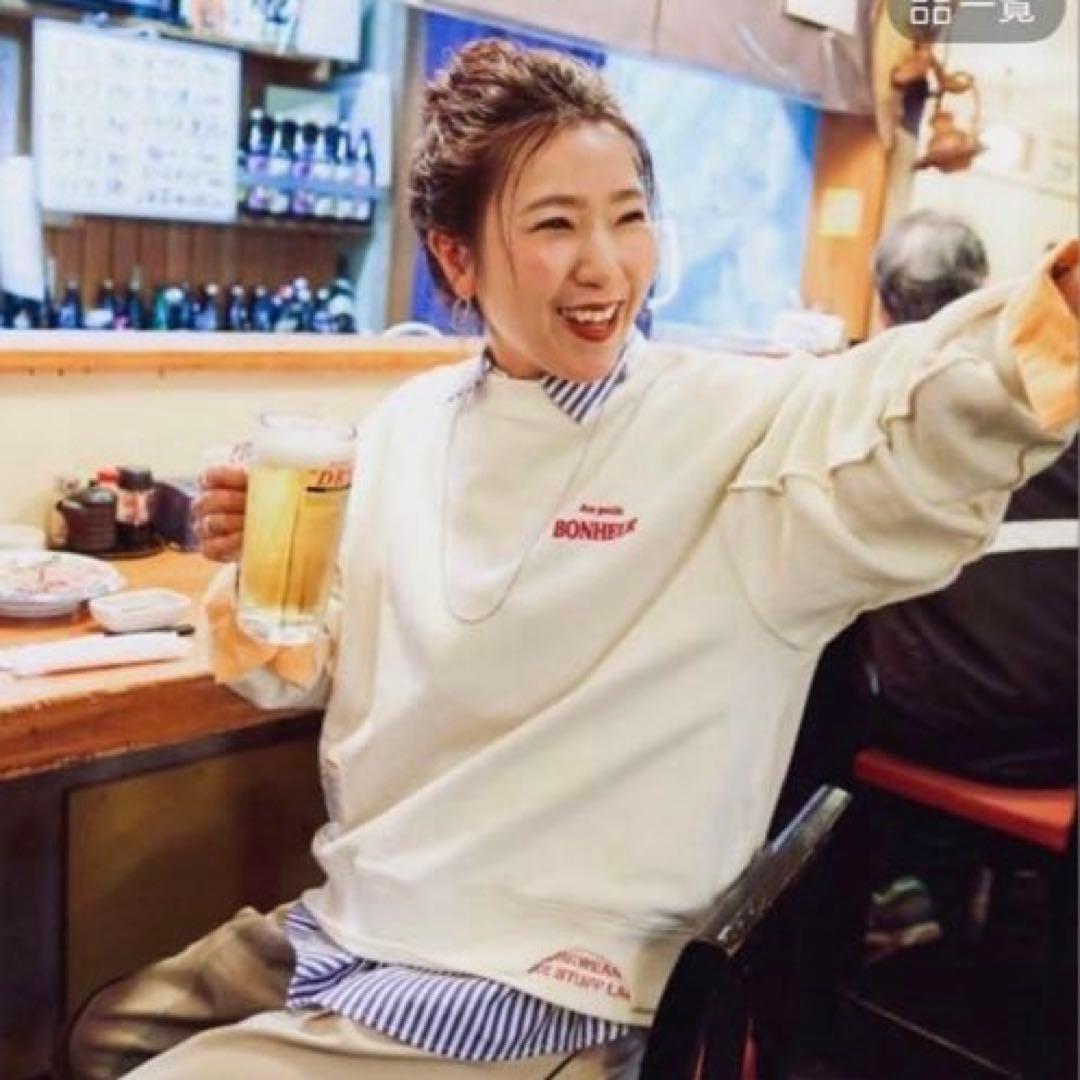 ニコアンド be with M Misayo立体ロゴプルオーバー - メルカリ