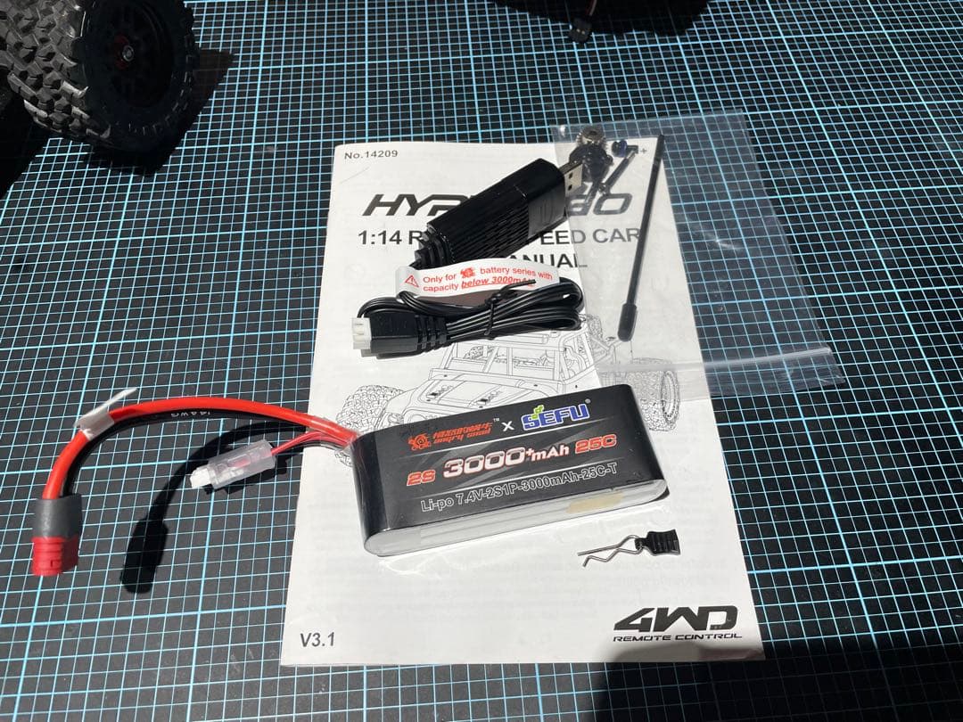 Anglis 様 HyperGo MJX 14209 ブラシレス led 他 - メルカリ