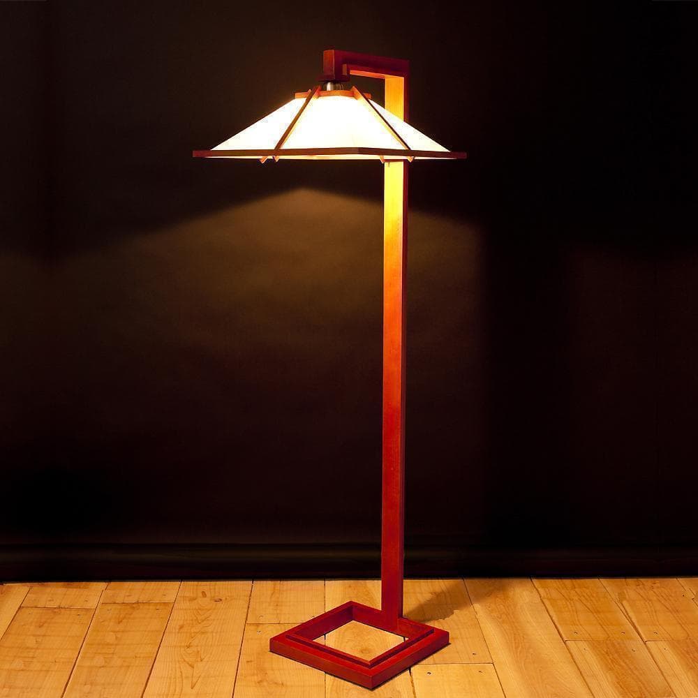 タリアセン１L チェリーブラウン フロアライト TALIESIN 1 FLOOR チェリー H1245mm - YAMAGIWA OnlineStore