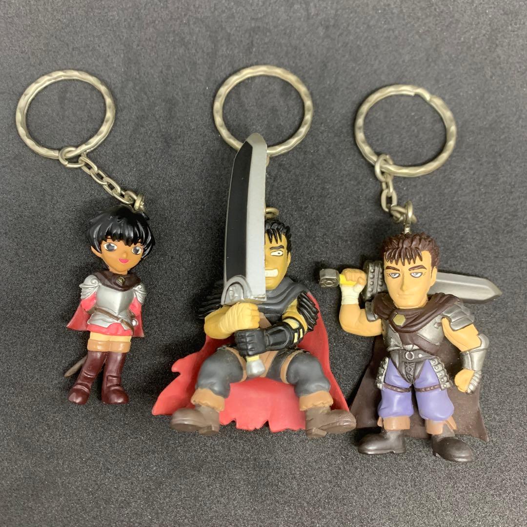 ベルセルク フィギュア キーホルダー ガッツ キャスカ レア 希少