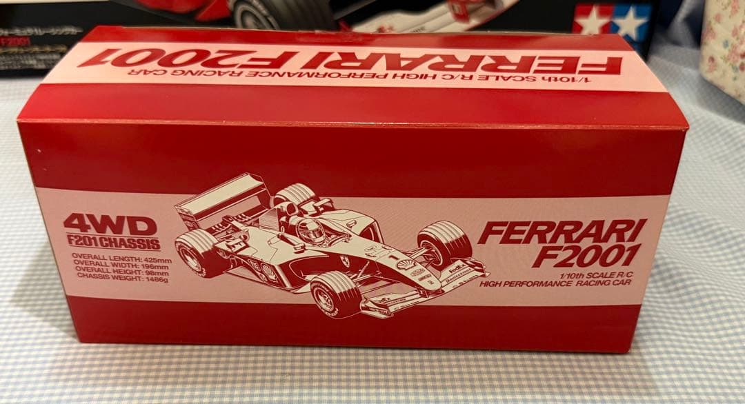 未組み立て】タミヤ◇フェラーリF2001 1/10スケール 4WD 1/10 - メルカリ