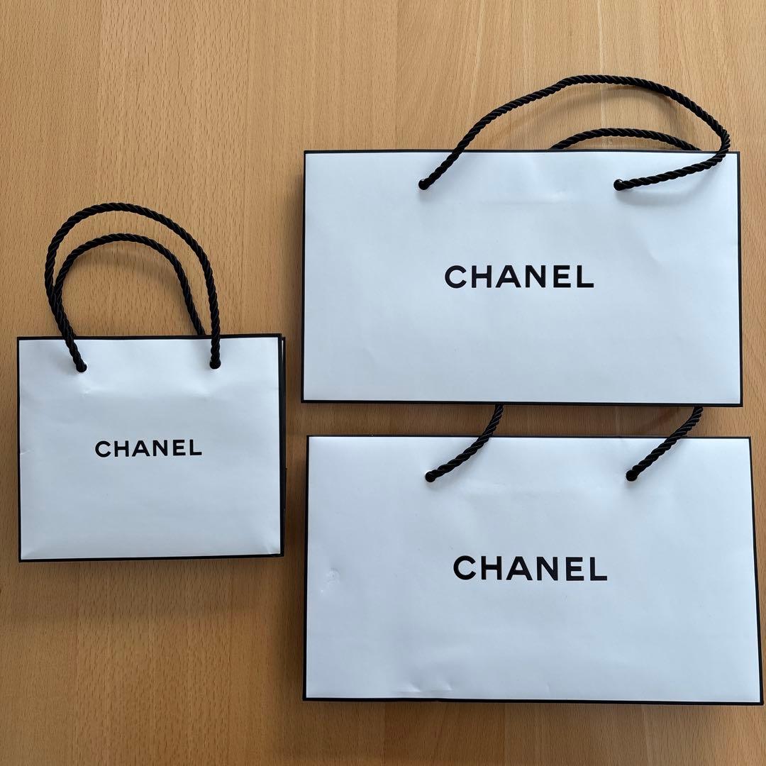 CHANEL シャネル ショッパー3枚 - メルカリ