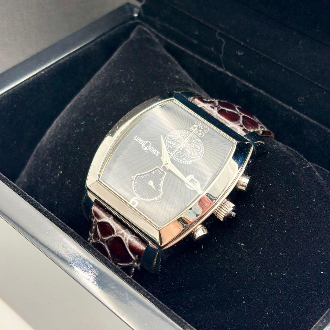 極美品 ロンワンズ 世界250本限定 ダイヤモンド オニキス クロノグラフ 極美品 ロンワンズ 世界250本限定 ダイヤモンド オニキス クロノグラフ