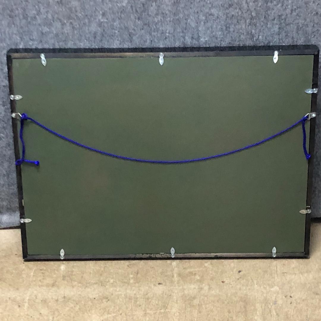 もみじろう様専用 富士山 美術彫金額 春山作 金属工芸