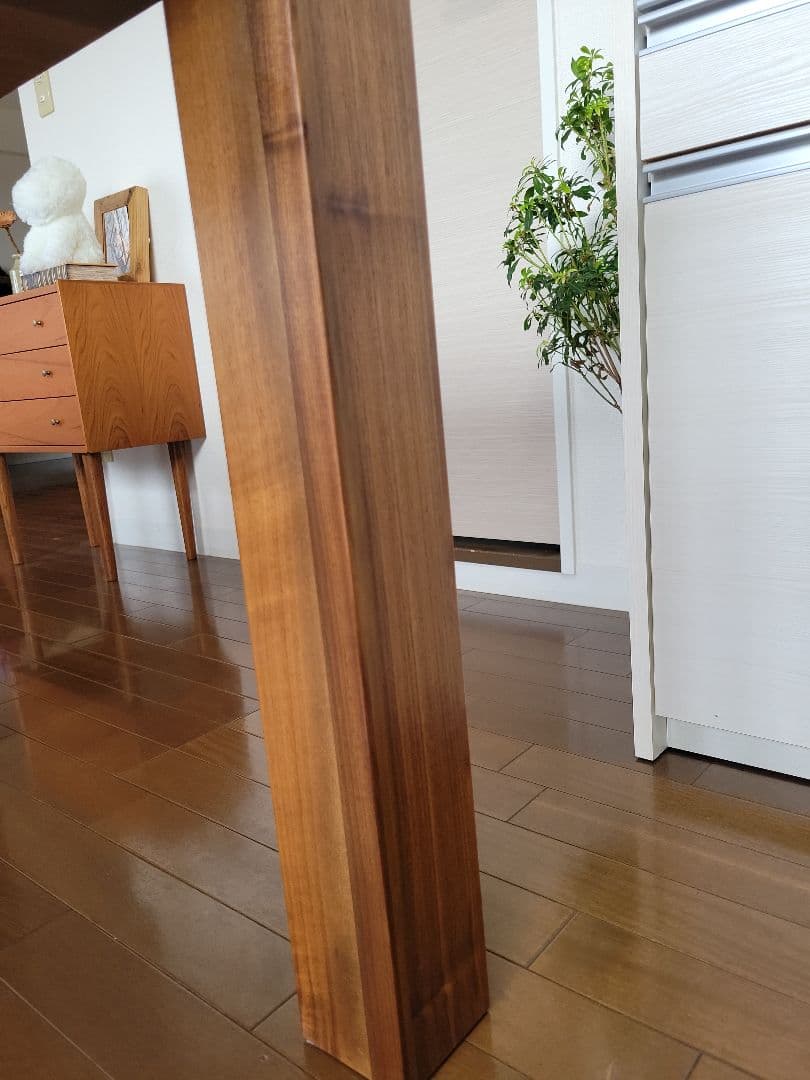 CRASHGATE デン ダイニングテーブル ウォールナット W1350 - メルカリ