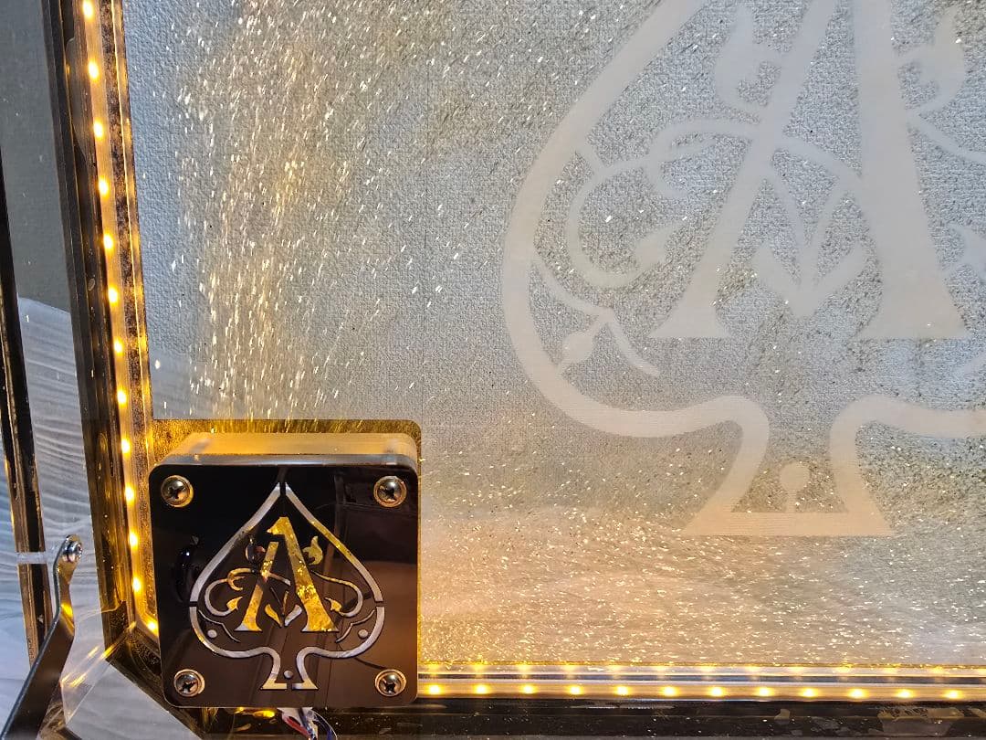 アルマンド 信号機 最新 アタッシュケース LED オイルタイプ 3本