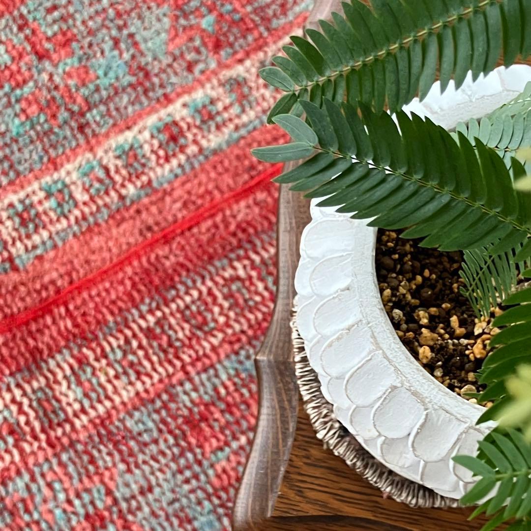 超ロング✳︎56×273 ストロベリーレッド パッチワーク トルコ