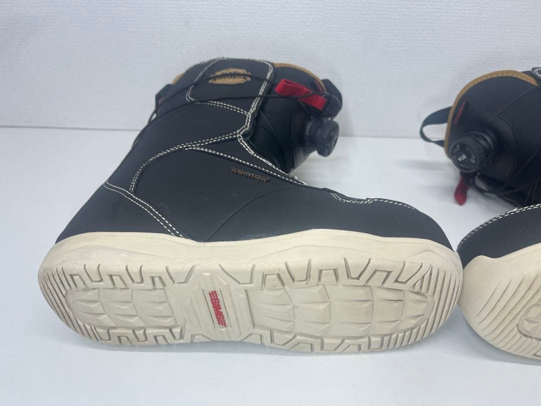 美品 シミス SIMSスノボ ブーツ 24.5cm スノーボード ボア BOA