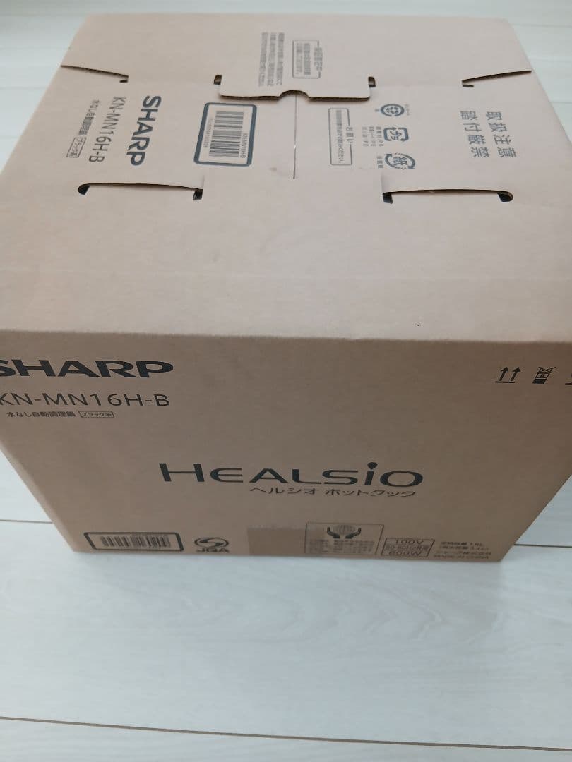 SHARP ヘルシオホットクック KN-MN16H-B ブラック KN-MN16H | ヘルシオ ホットクック：シャープ