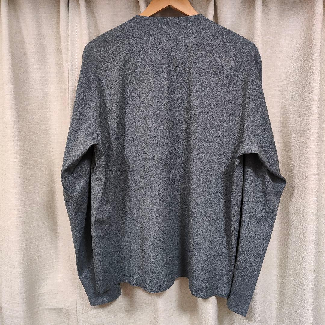 ノースフェイス テックラウンジカーディガン XL グレー NT11961 - メルカリ