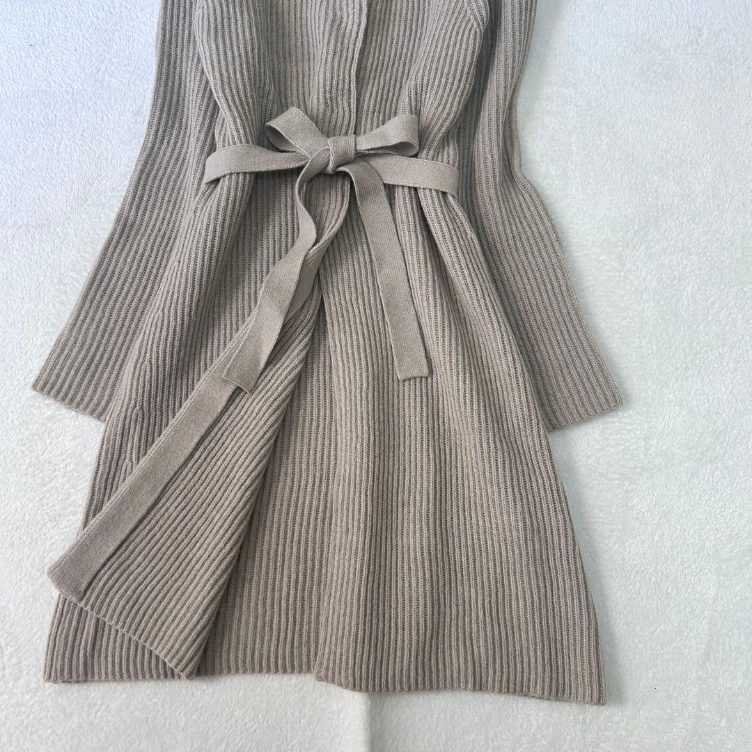 キャメル100%✨マックスマーラ フォックスファー ベルト ふんわり