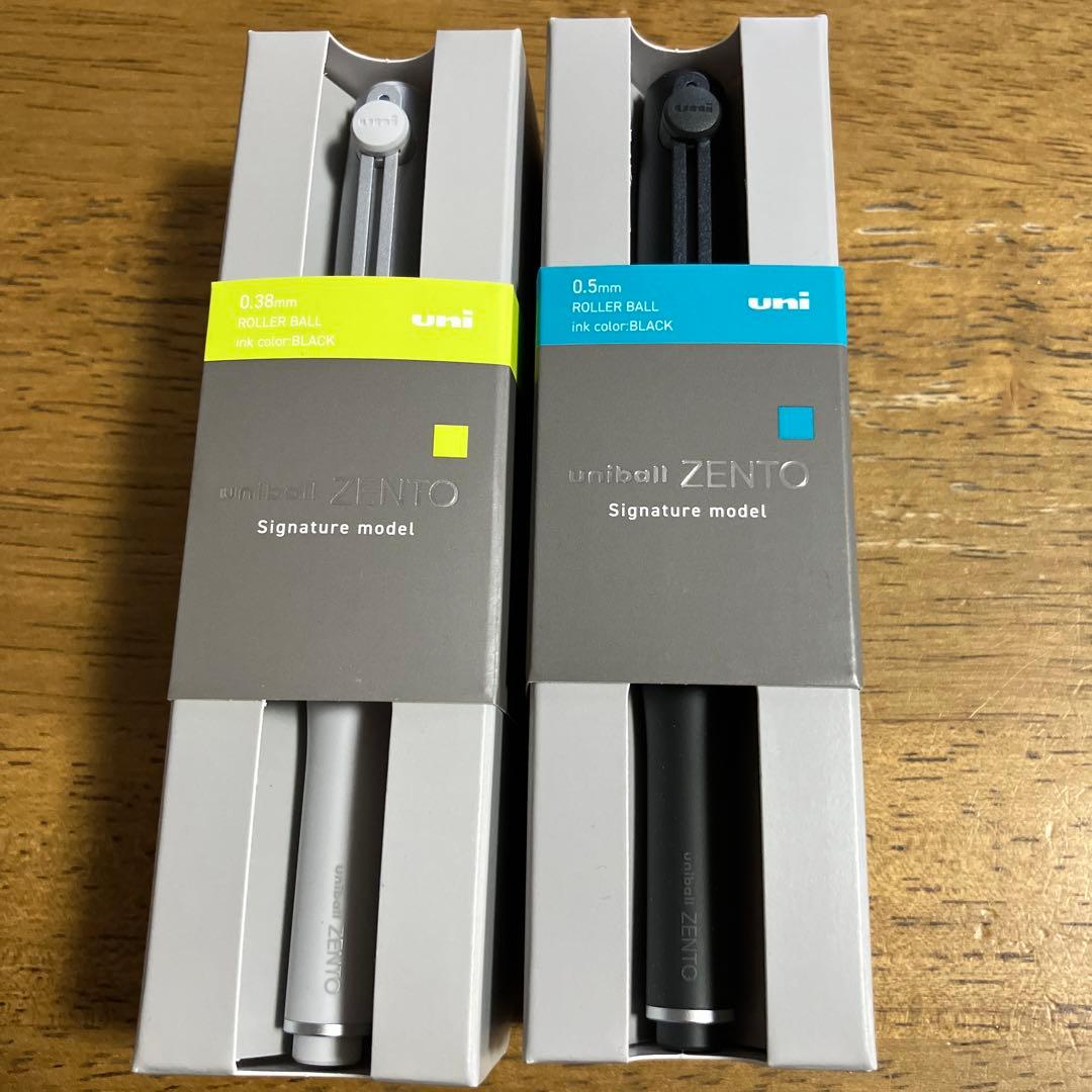 【新品】uniball ZENTO ユニボールゼント シグニチャーモデル ２本 楽天市場】uniball ZENTO（ユニボールゼント）シグニチャーモデル
