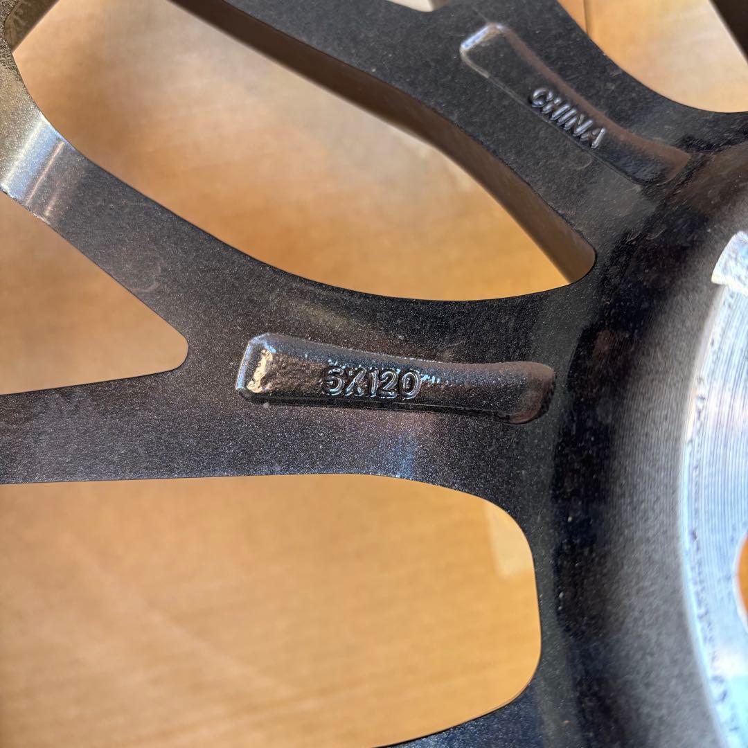 ②アルファード 18インチ アルミホイール 5穴120 7.5J 2個