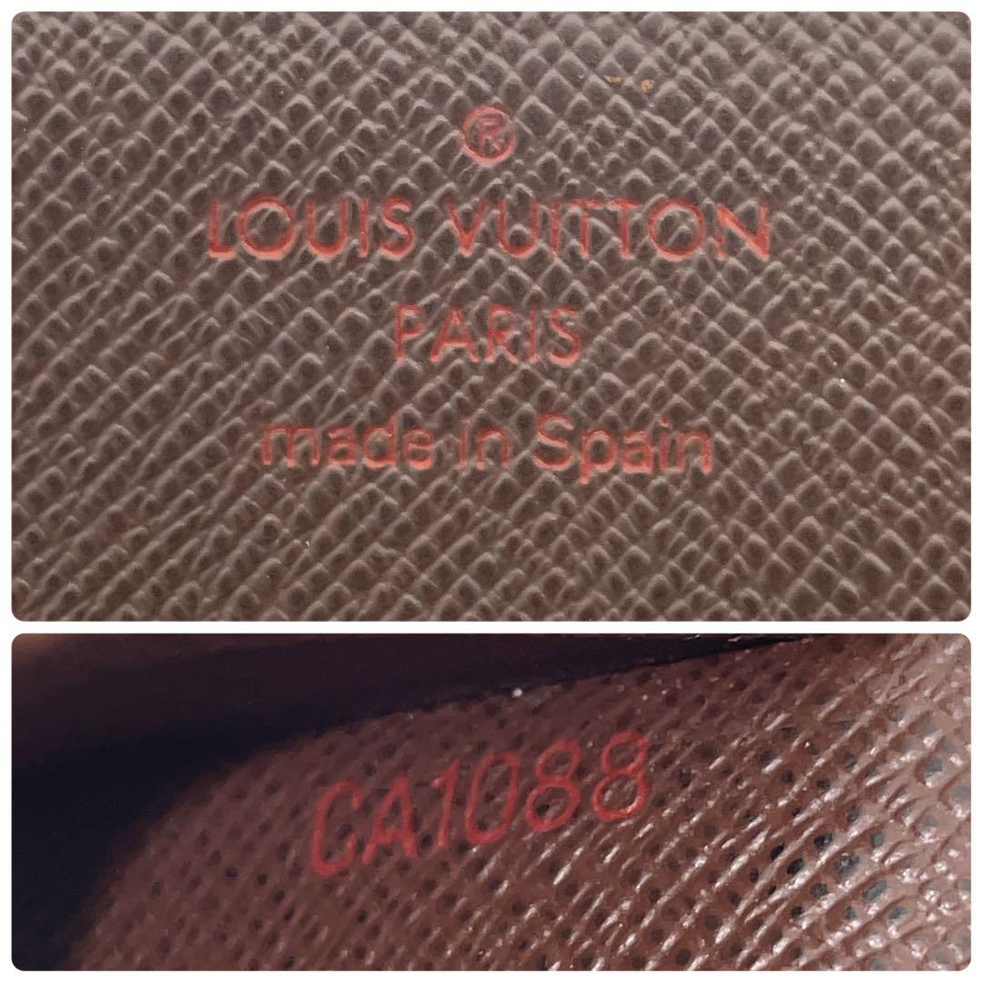 ルイヴィトン カードケース 名刺入れ ダミエ エベヌ ブラウン