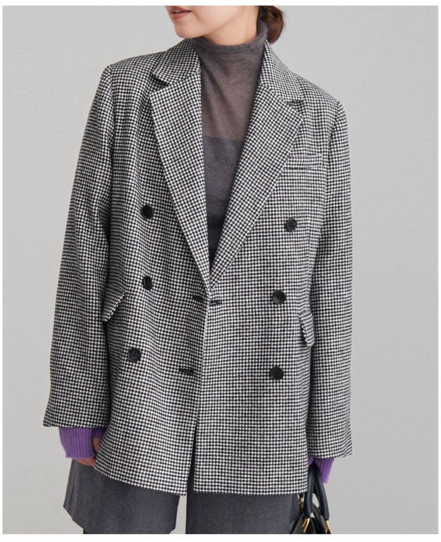 IENA 千鳥Wブレストジャケット 38 - メルカリ