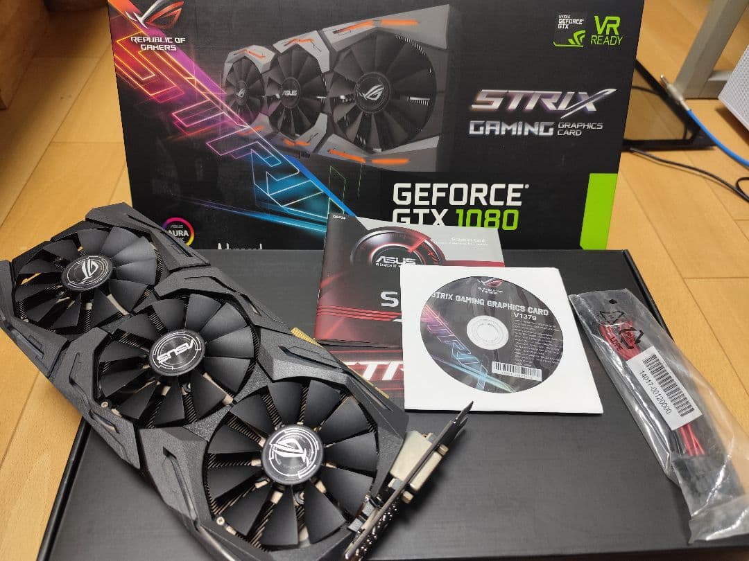 ASUS GTX1080 グラフィックボード 本体 Amazon | ASUS ROG-STRIX-GTX1080-O8G-11GBPS ROG Strix GeForce GTX