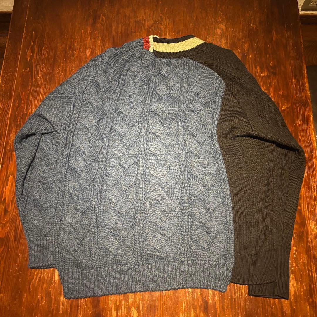 kolor クレイジーパターンニット 21aw - メルカリ