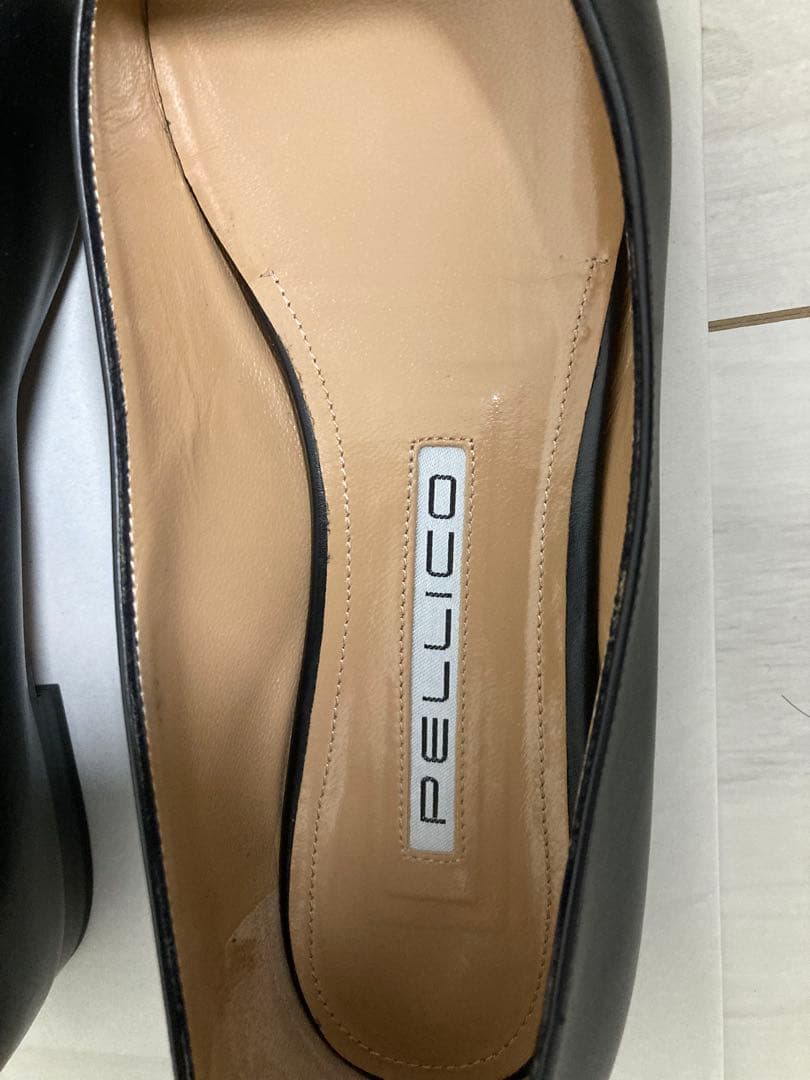 Love.0113様 専用】PELLICO ブラック ポインテッドトゥ - メルカリ