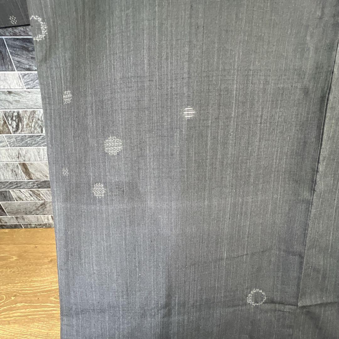 未着用】特撰真綿結城紬 奥順謹製 証紙あり はたおり娘 本湯通し 槌
