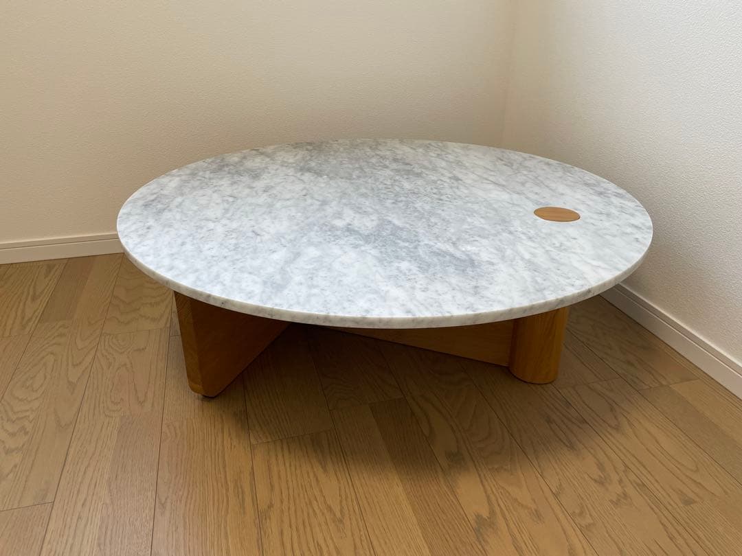 値下げ交渉可】ACTUS 大理石センターテーブル 美品 - メルカリ