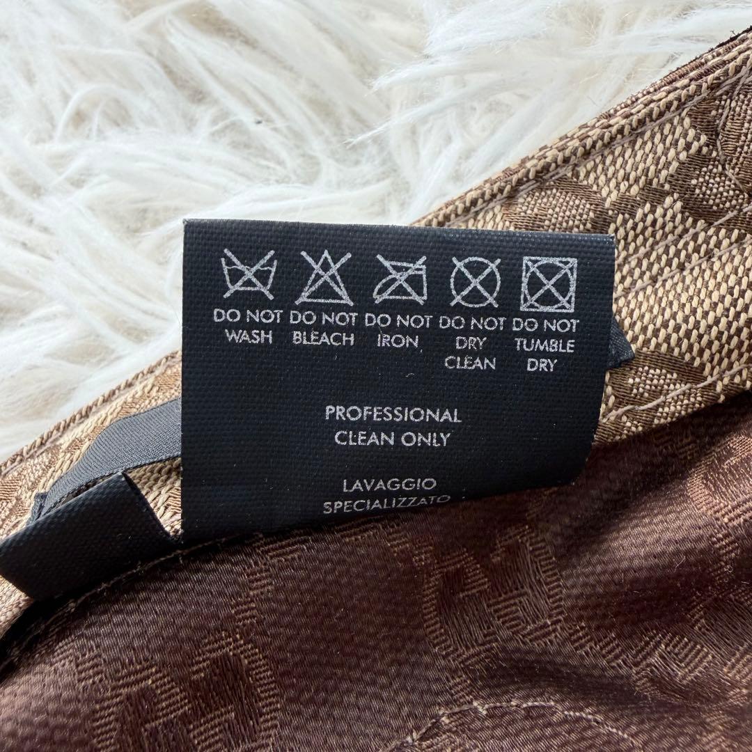 極美品】グッチ GUCCI ワークキャップ GGスプリーム レザー キャンバス