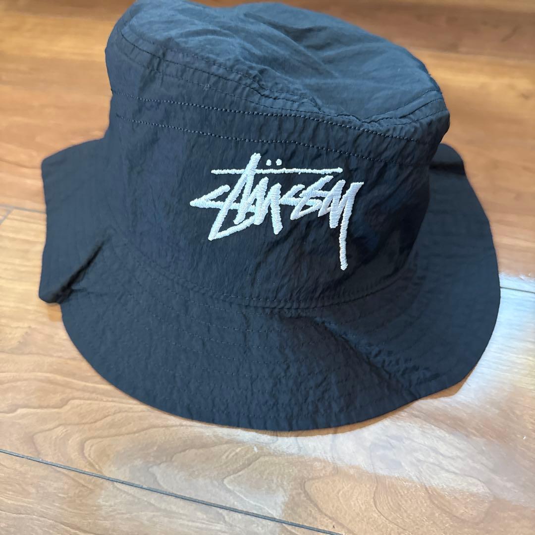 Stussy Nike バケットハット M/L ブラック - メルカリ