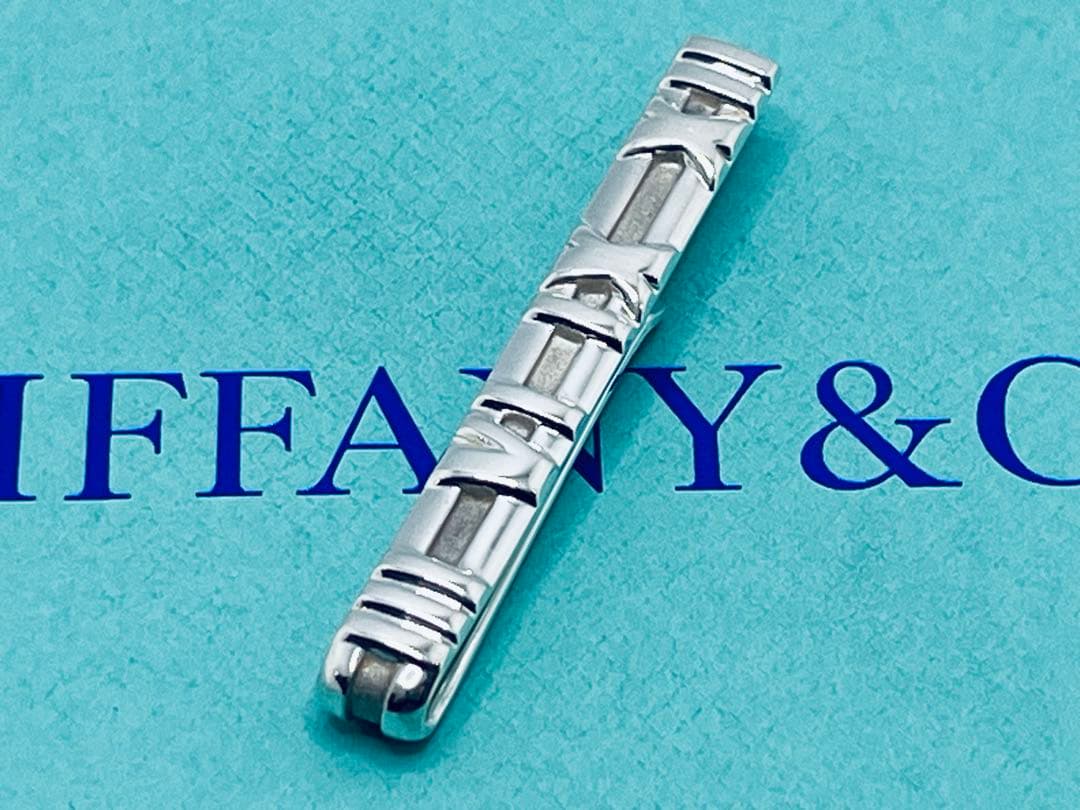 c876 美品 ティファニー アトラス 1995 ネクタイピン シルバー 925