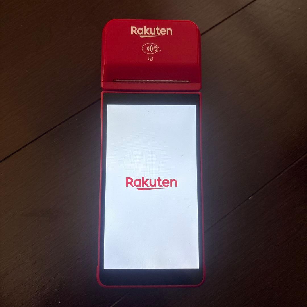 楽天ペイ ターミナル 本体 赤レッド 決済端末 - メルカリ