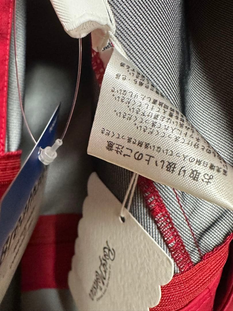 ☆kktさま☆rosy monsterウォータープルーフレインコートレッド - メルカリ