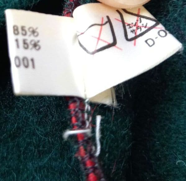 L.L.Bean \"S\" 60's 筆記体タグ CPOジャケット