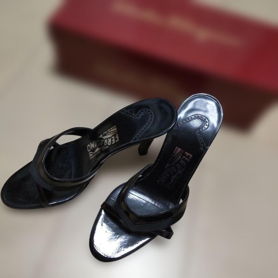 □フェラガモ□サンダル ミュール 23cm - メルカリ