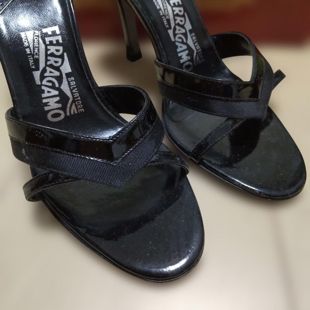 □フェラガモ□サンダル ミュール 23cm - メルカリ