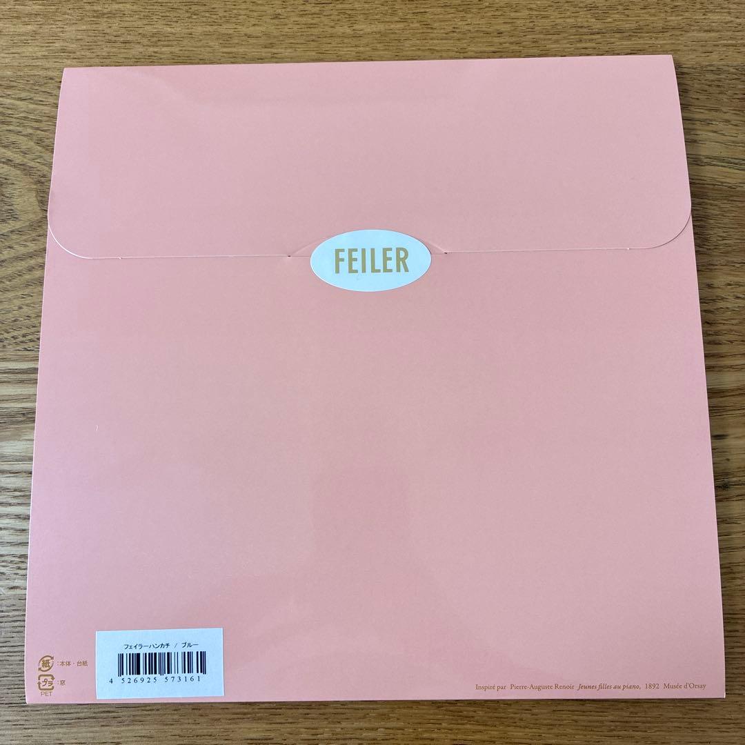 新品未開封/フェイラー/オルセー美術館展限定/ブルー - メルカリ