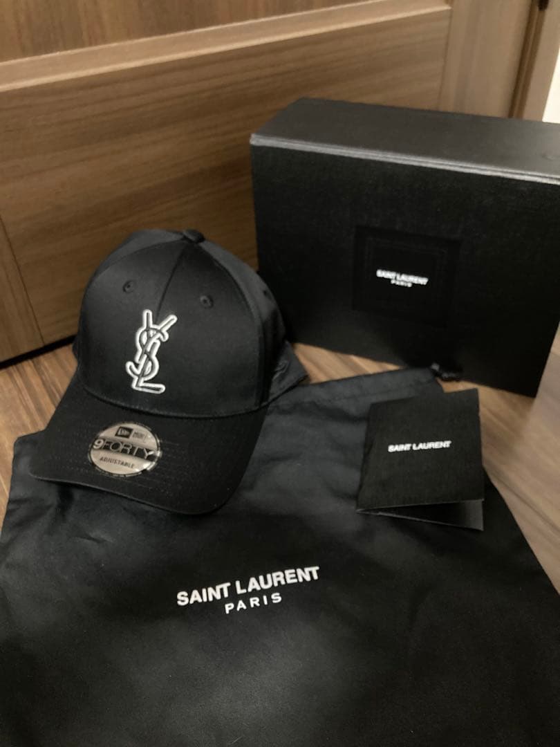ニューエラ サンローラン ysl コラボ キャップ ブラック 楽天市場】【ボックス付き 新品】 ニューエラ イヴサンローラン 帽子