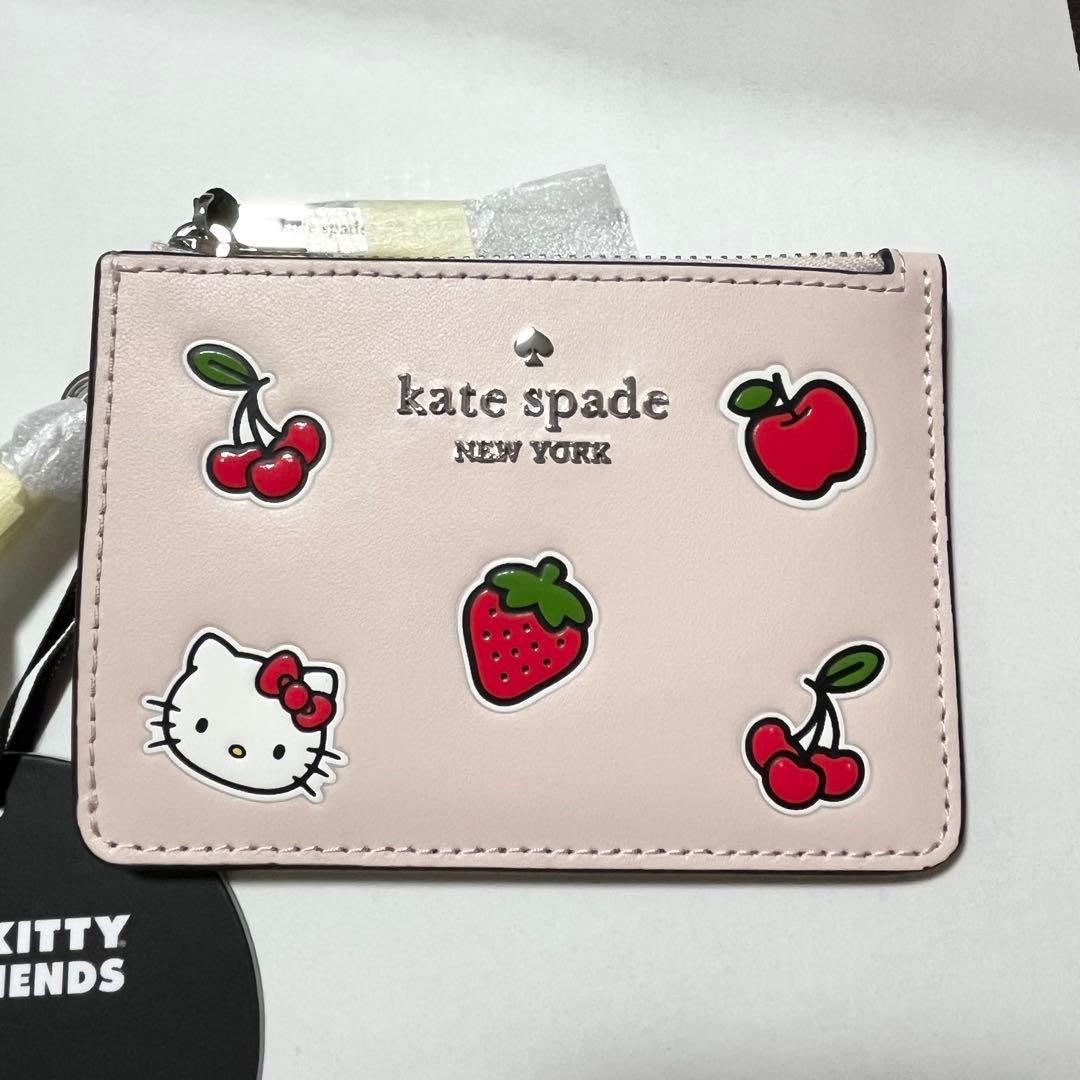 【確実正規品】ハローキティ ケイトスペード ケース カードケース kate spade NEW YORK（ケイト・スペード ニューヨーク） ハローキティ